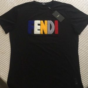 fendi t shirt multicolor
